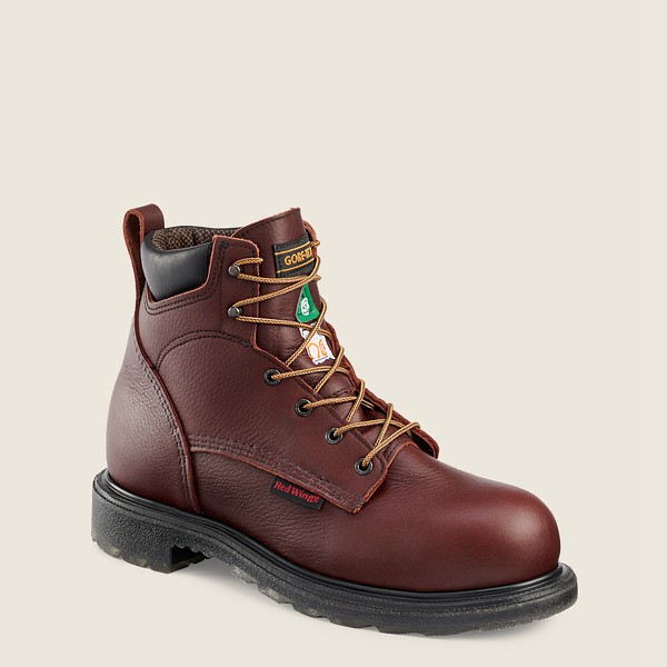 Botas de Seguridad Red Wing Hombre Vino - Supersole® 2.0 - 6-Inch Waterproof Csa Toe - 967-PWVAYI